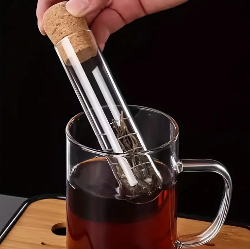 Tubo infusor transparente